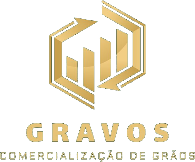 Logotipo Gravos — Comercialização de Grãos